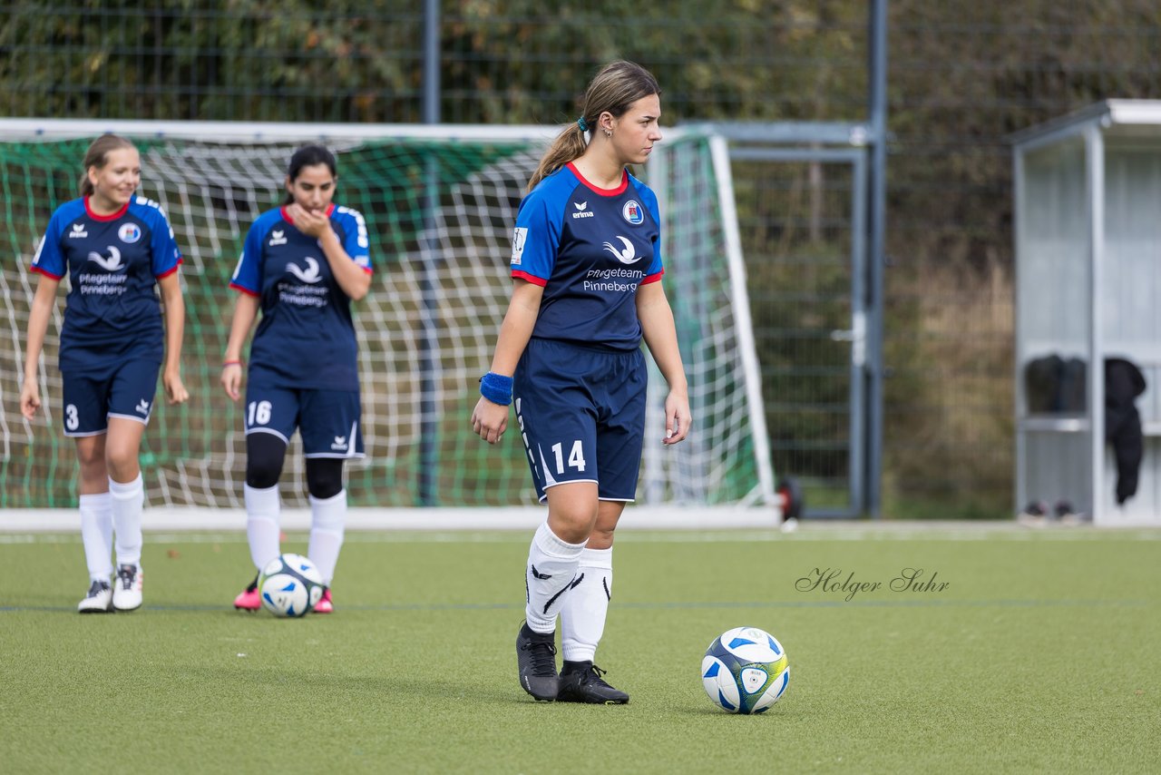 Bild 54 - wU19 Rissener SV - VfL Pinneberg : Ergebnis: 9:1